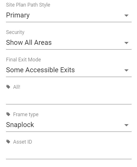 Additional data fields in document icon